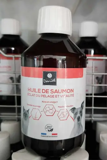 huile de saumon LES RECETTES DE DANIEL 250ml